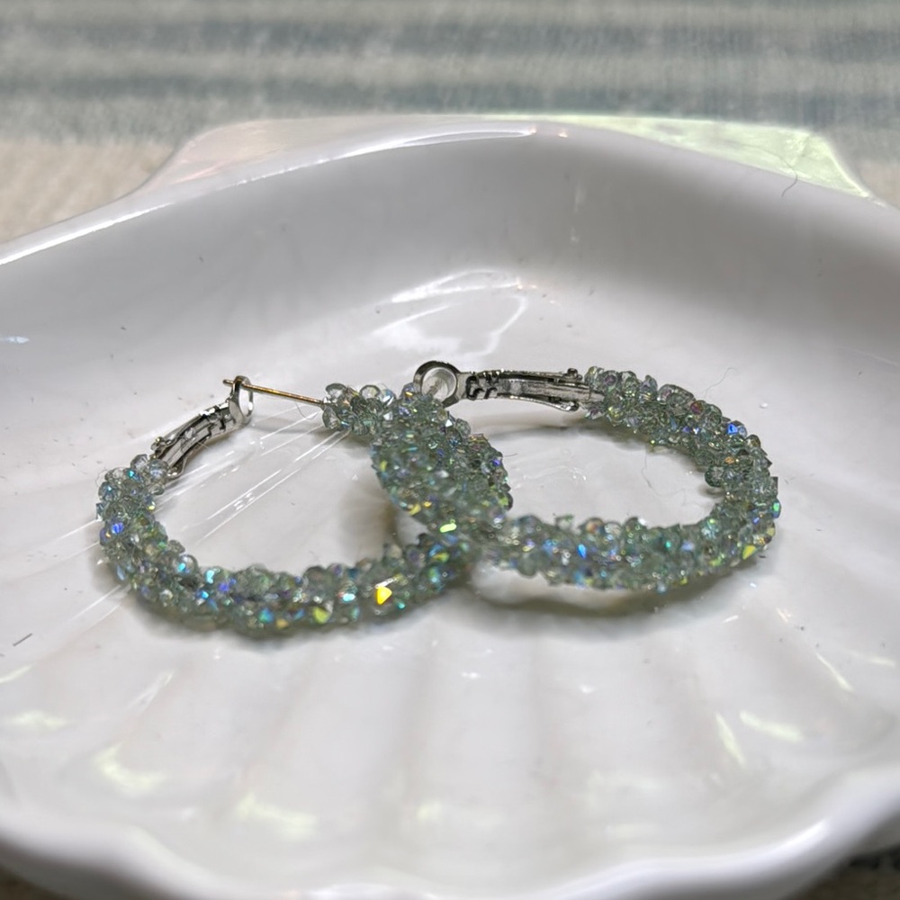 Green Beaded Necklace Natural Organic Design Mermaid-core - Picture 2 of 5